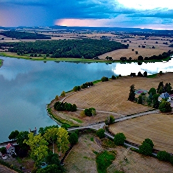 Circuit entre étang et forêt de Vincence - TINTURY
