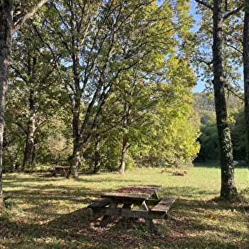 Aire de pique-nique de l'aire de loisirs - CULLES-LES-ROCHES