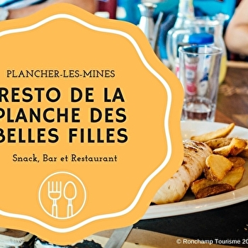 RESTAURANT de la PLANCHE des BELLES FILLES - PLANCHER-LES-MINES