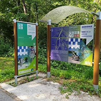 La Voie de la Bresse Jurassienne - TAVAUX