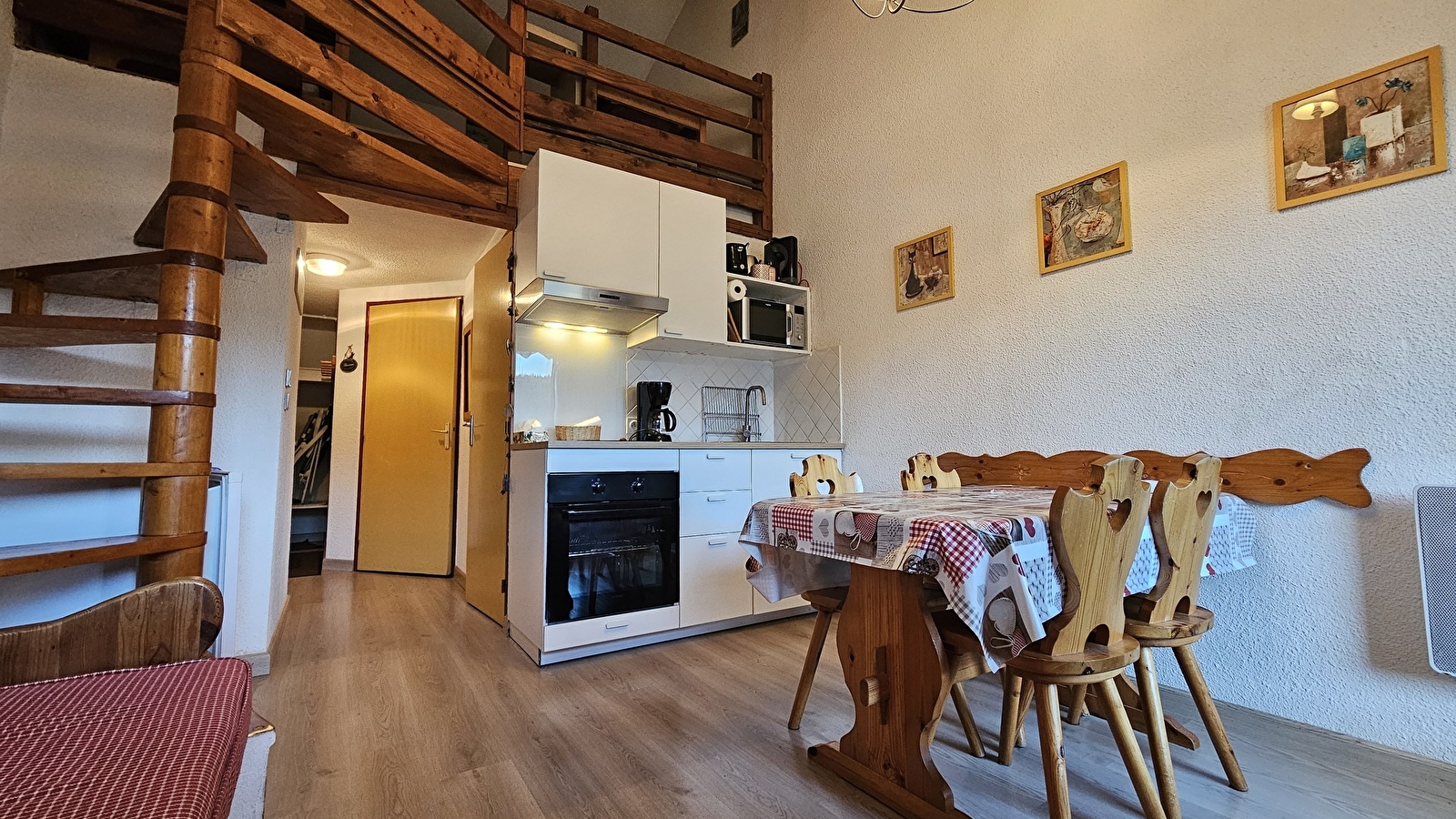 La Roche du creux - Studio mezzanine en résidence - B412VAU00