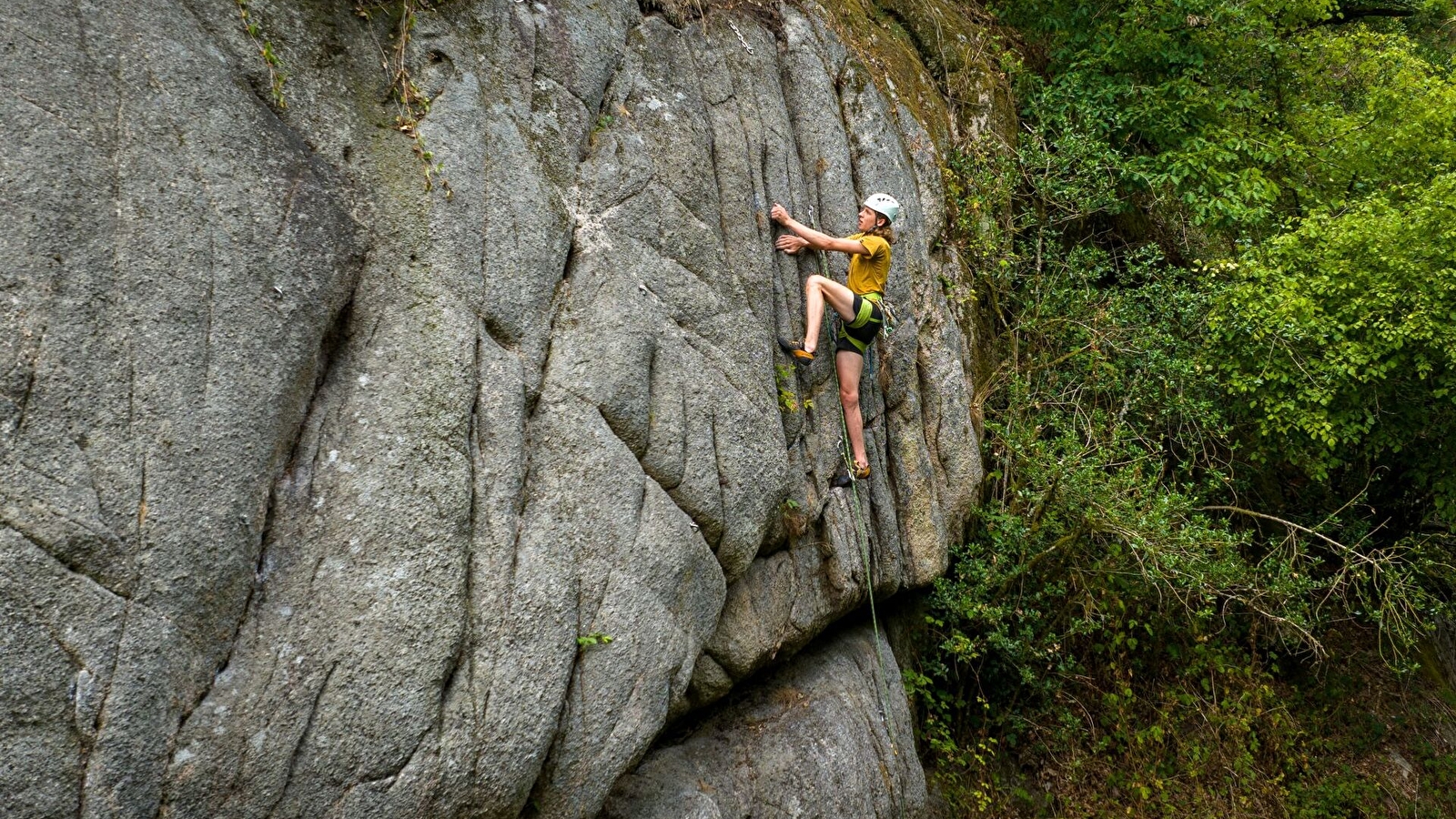 Escalade dans les Gorges de Narvau