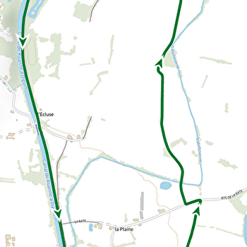 Itinéraire VTT : circuit 1 vert, base Briennon - BRIENNON
