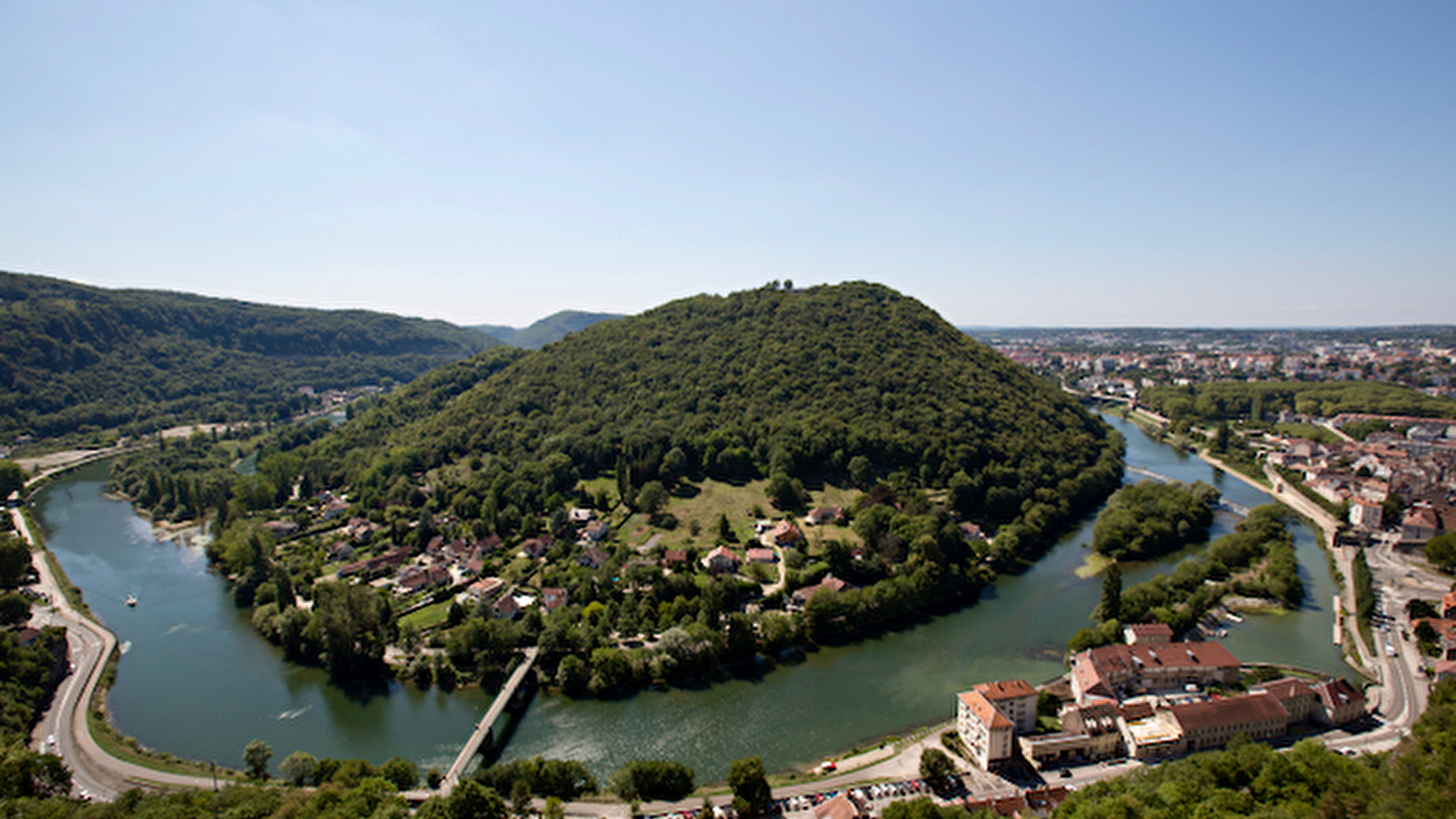 Les collines de Besançon