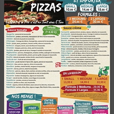 Pizza l'two Sarl SOFWEL