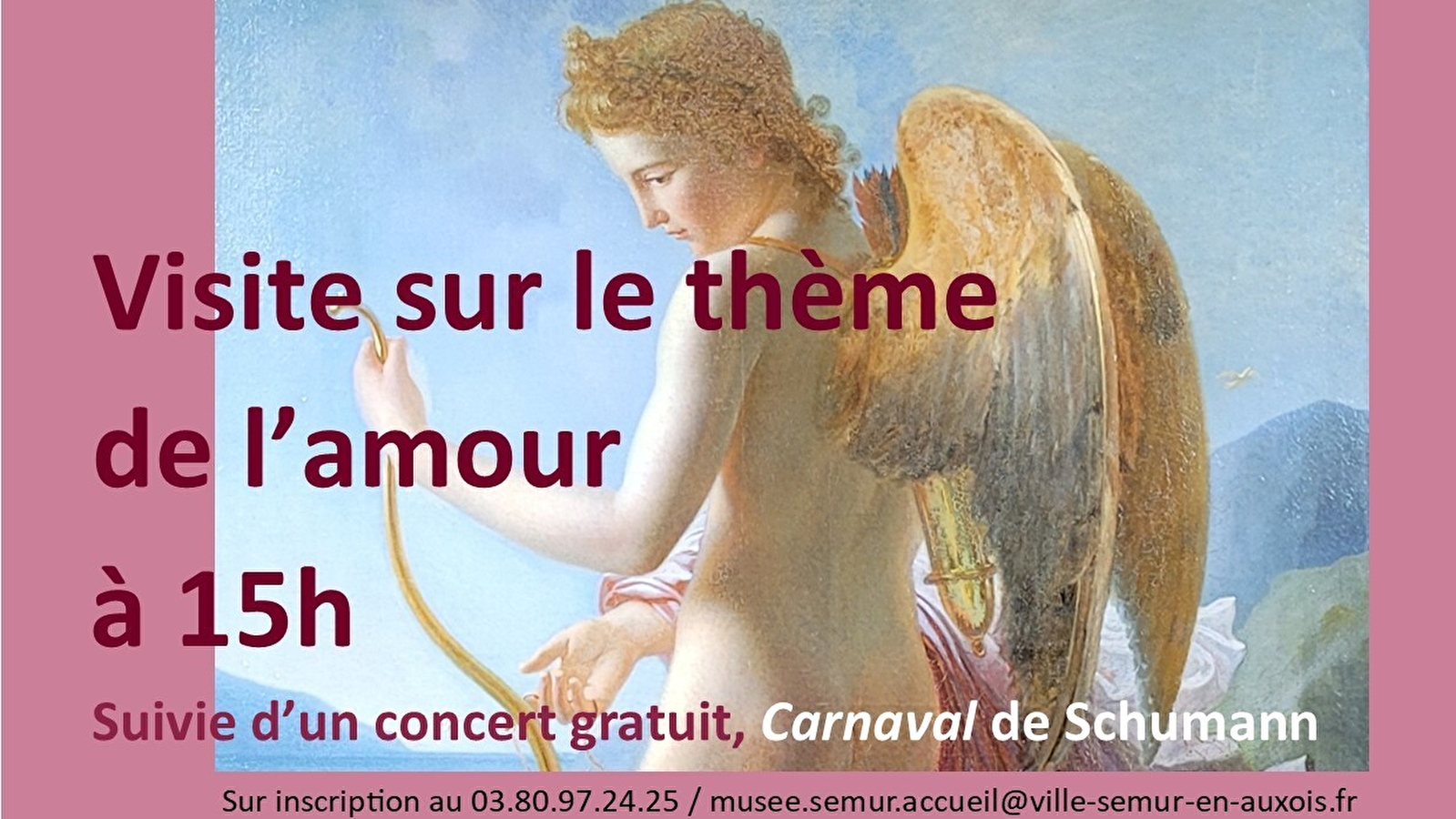 Réouverture du musée : visite sur le thème de l'Amour