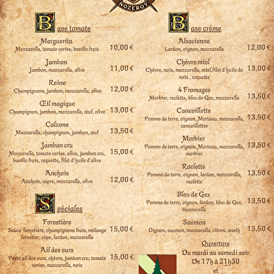 Pizzeria de l'Horloge