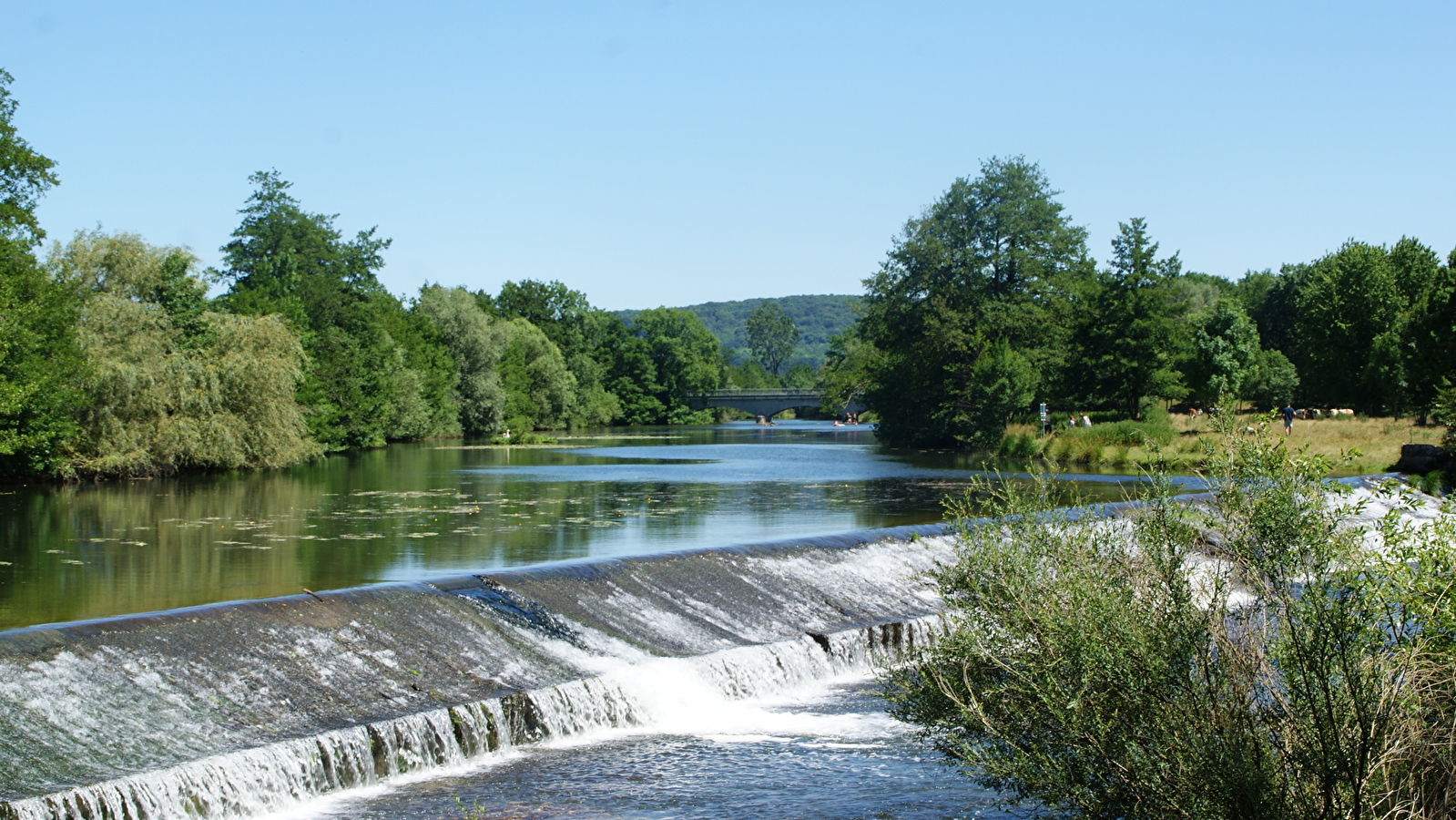 Les bords de l'Ognon