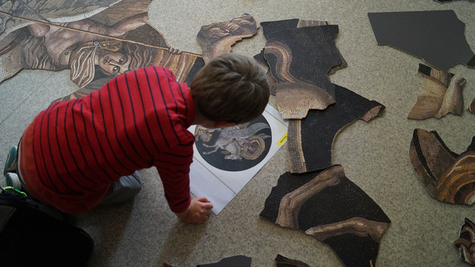 Atelier initiation à la mosaïque pour les 4/6 ans