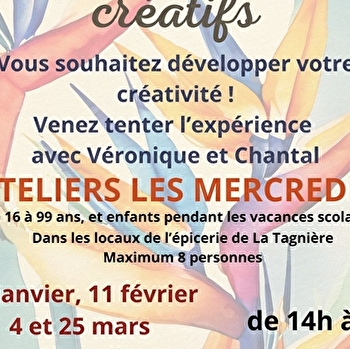 Ateliers artistiques et créatifs - LA TAGNIERE