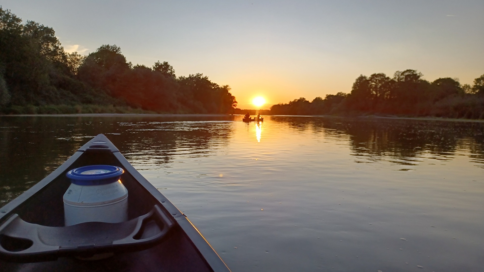 Canoë en Terre d'Allier
