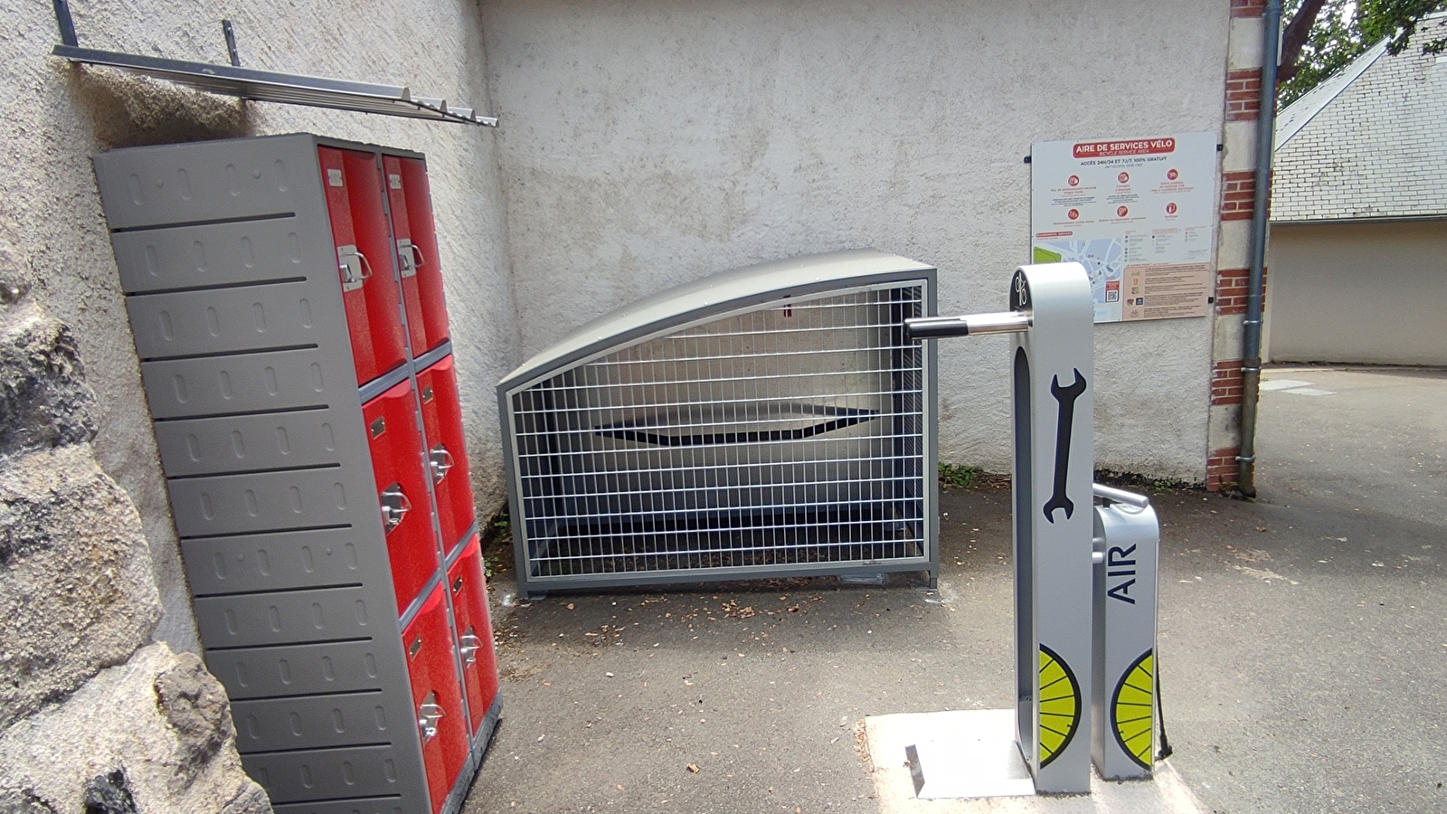 Aire de service vélo du Centre-Ville