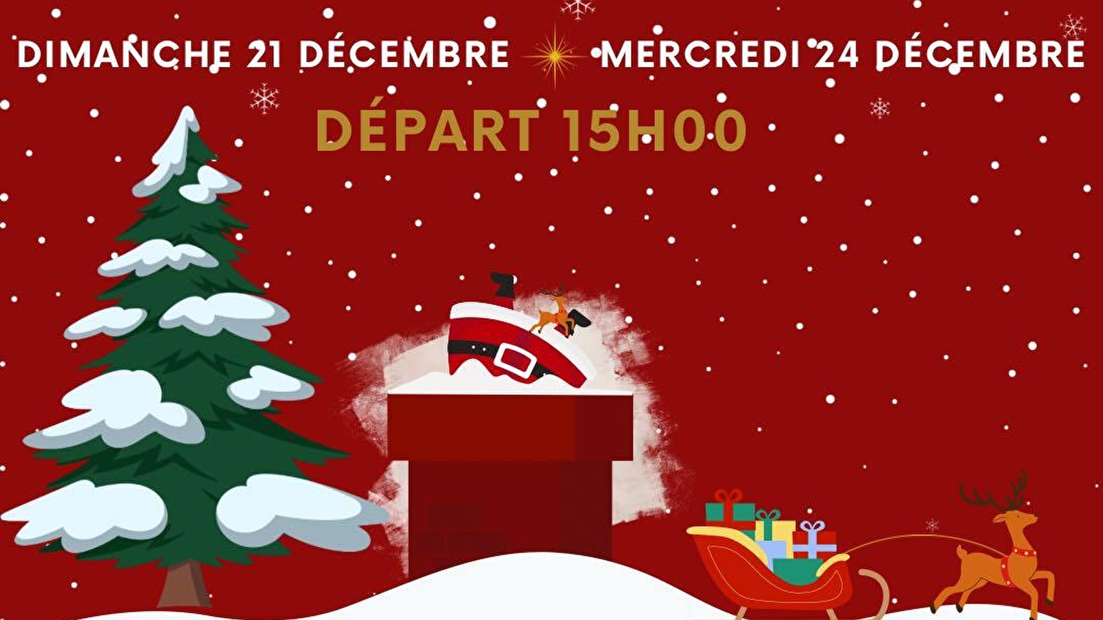 Trains des vacances de Noël