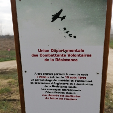 Lieu de parachutage - Seconde Guerre mondiale