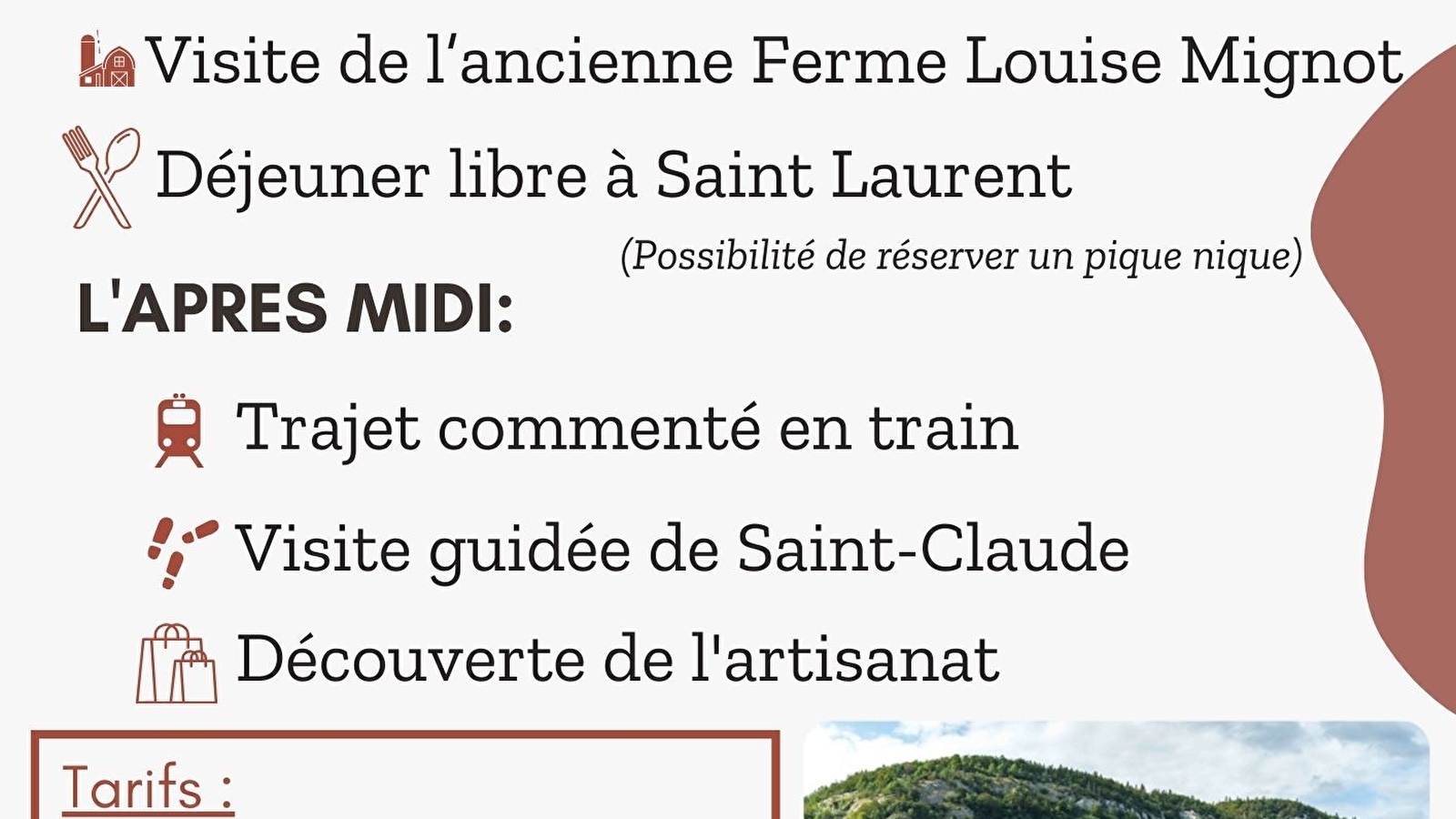 Excursion sur la Ligne des Hirondelles