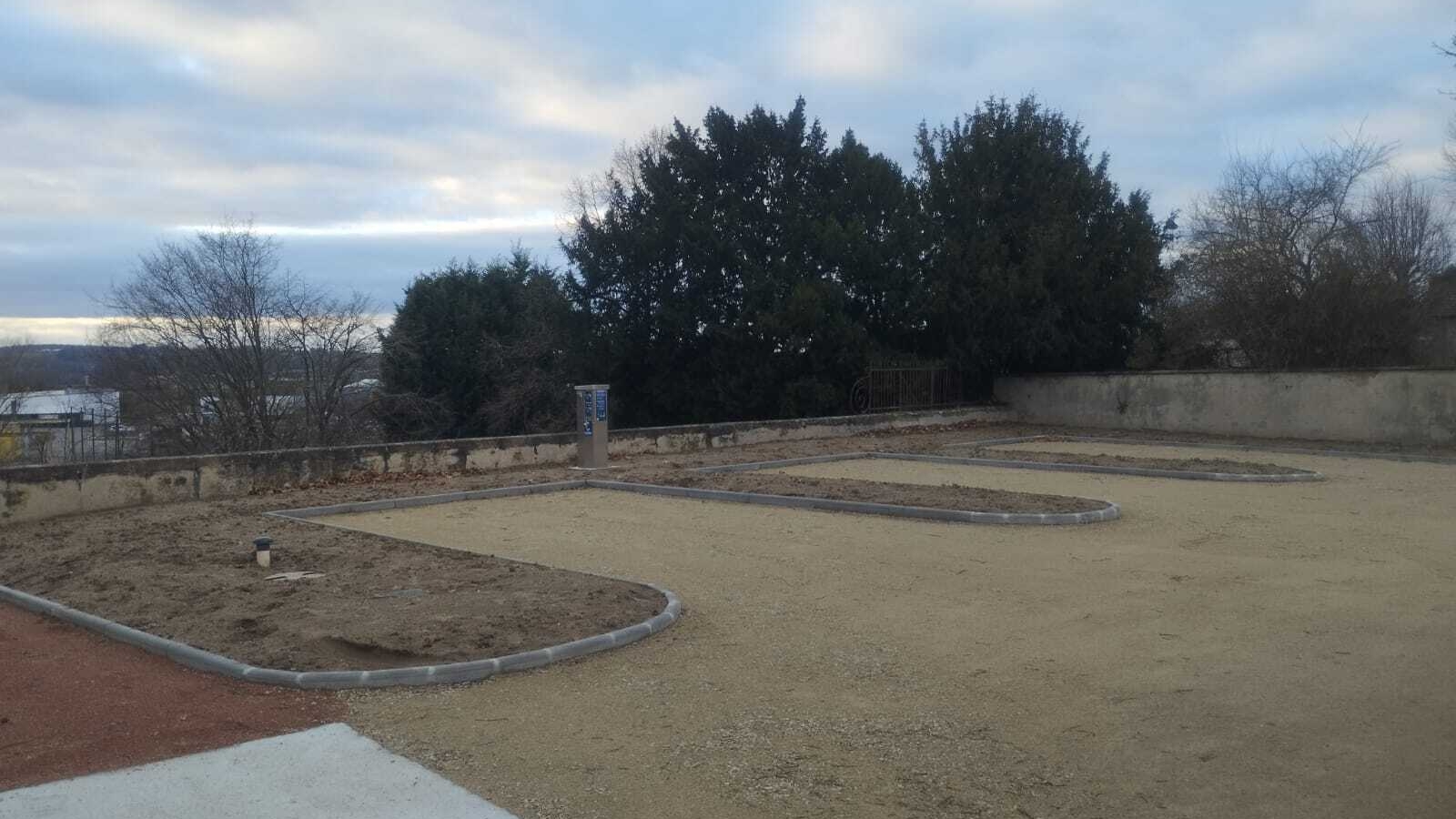 Aire de service pour les camping-cars