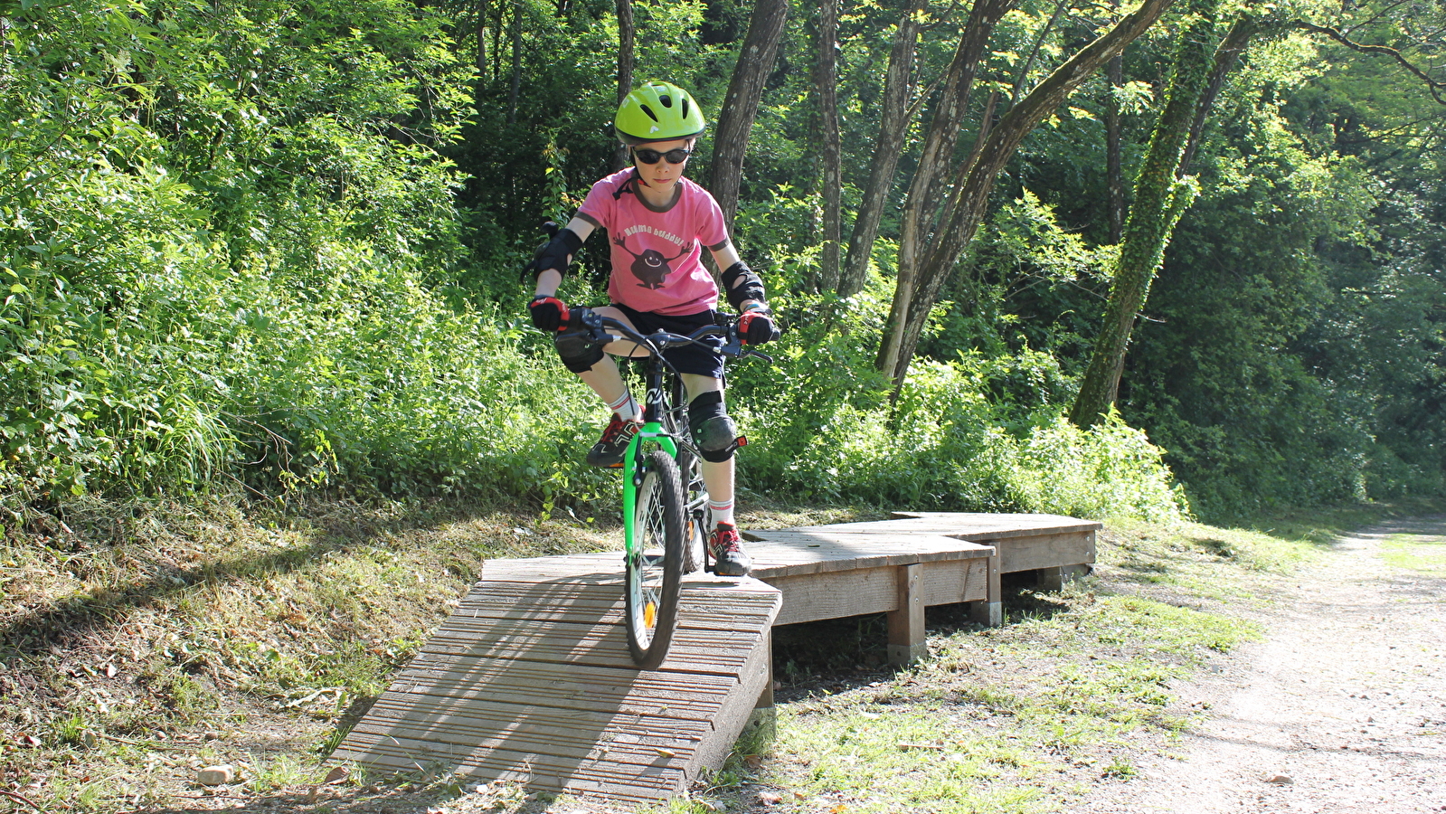 Parcours VTT 22 bleu - La Voie du Tram - Espace FFC Ain Forestière
