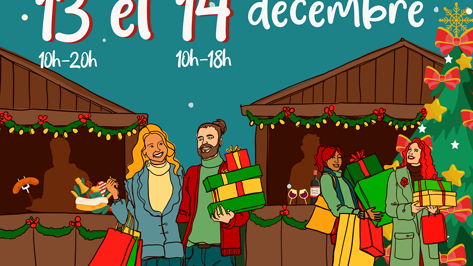 Marché de Noel - La Charité sur Loire