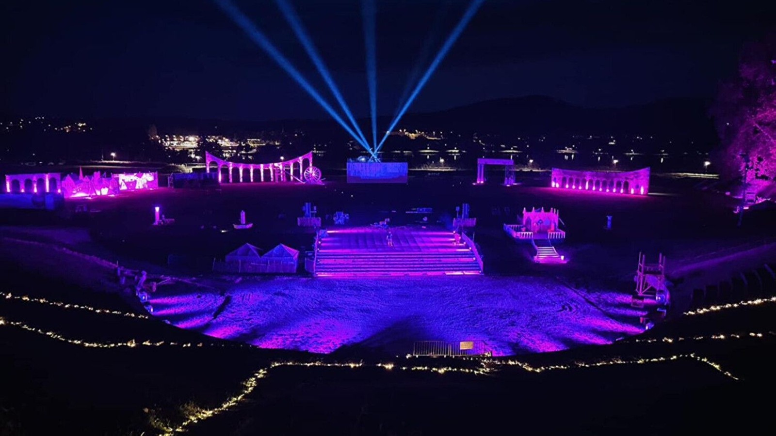 Balade découverte et spectacle nocturne'Augustodunum, le Rêve du Roi'
