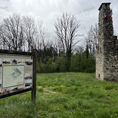 Visite commentée : le camp américain