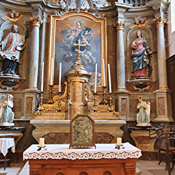 Retable de l'église de l'assomption - MONTOT
