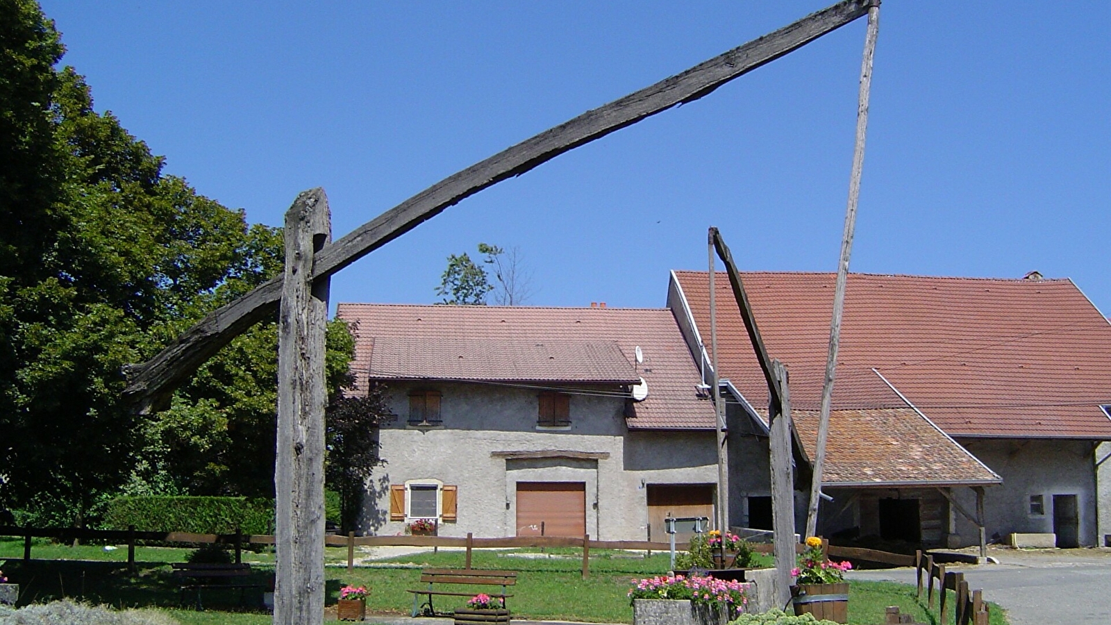 Puits communaux à balancier