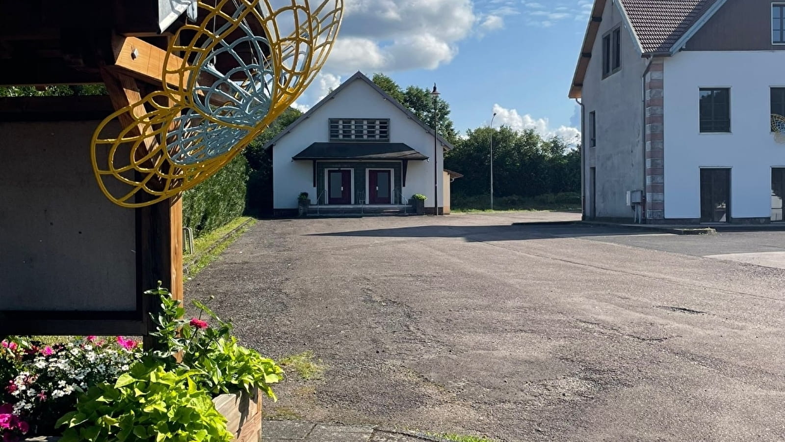 Aire de service pour camping-cars