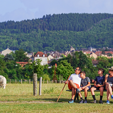 Randonnée guidée le long de l'Arroux