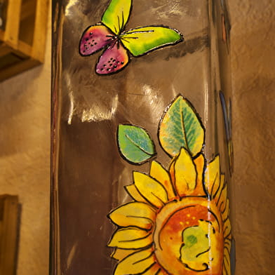 Peinture sur verre