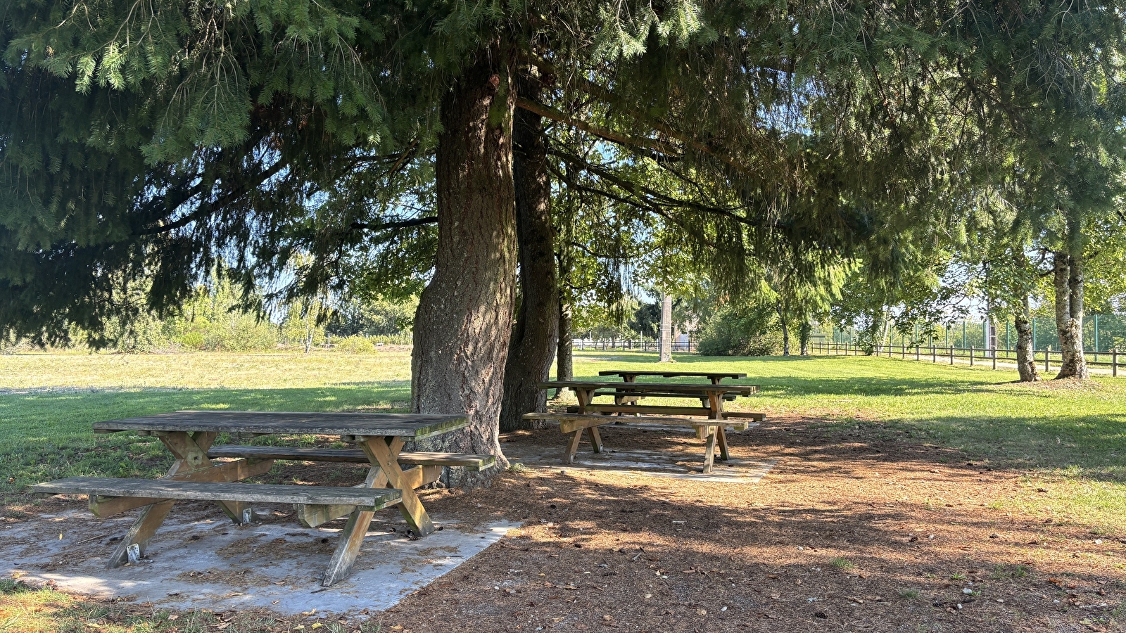 Site de pique-nique à la base de loisirs de la Saline