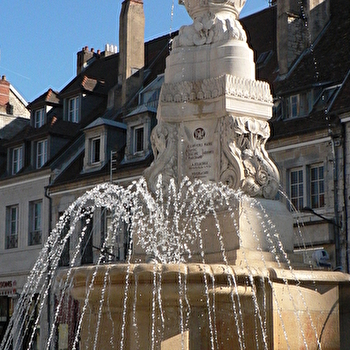 Les fontaines, miroirs de la ville - BESANCON