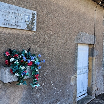 Seconde Guerre mondiale - Plaque mémorielle - POISSON