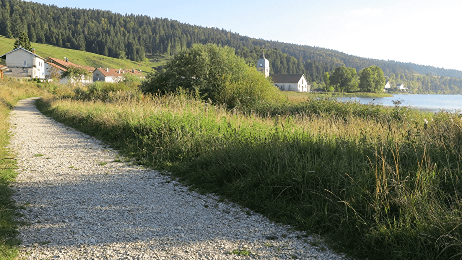 Lac de l'Abbaye et Belvédère du Moulin