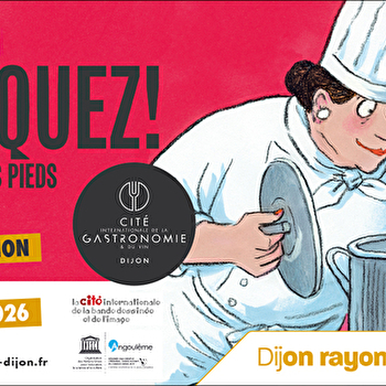 Exposition : Croquez ! La BD met les pieds dans le plat - DIJON