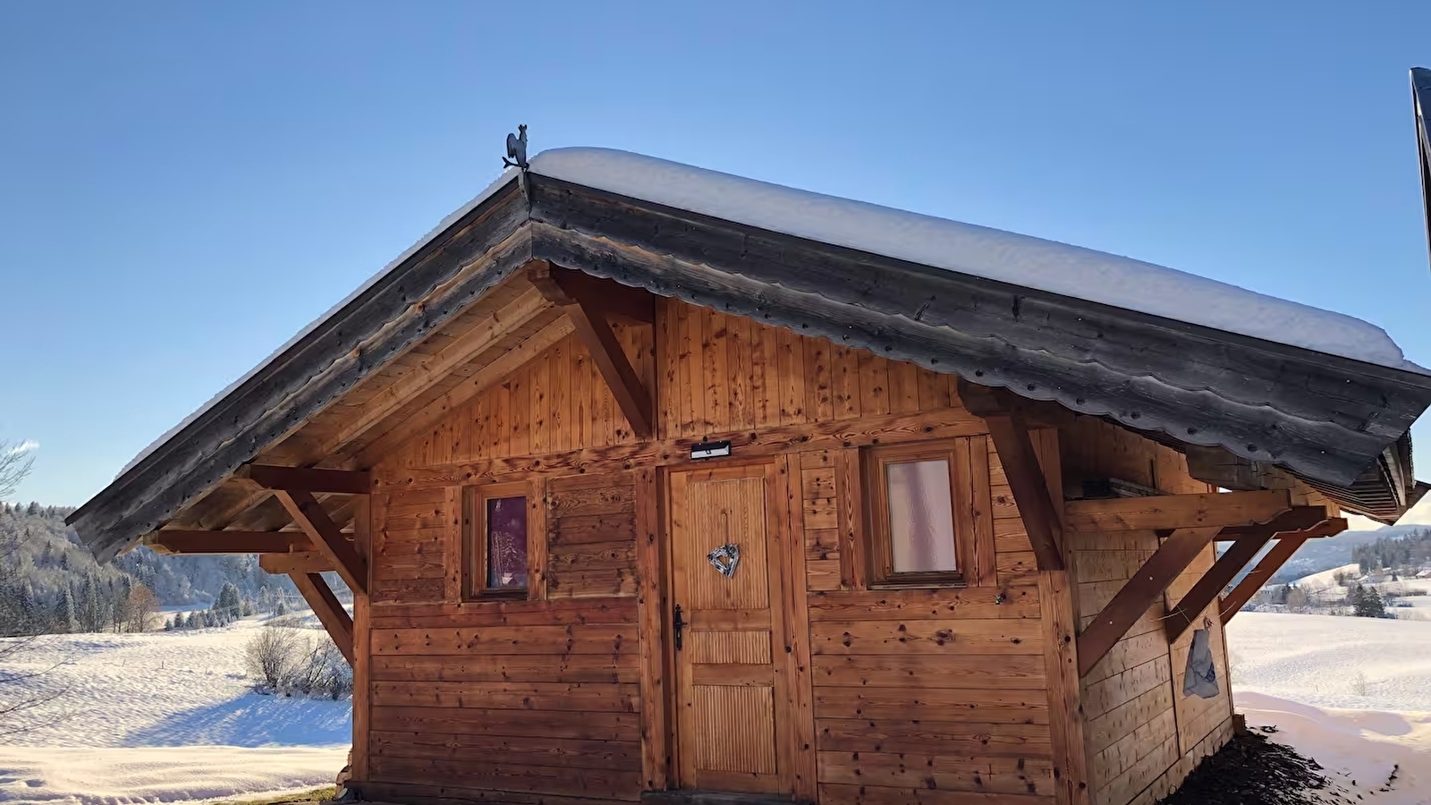 Chalet cosy dans le massif du Haut-Jura
