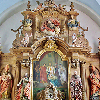 Retable de l'église Saint-Valentin - LAVONCOURT