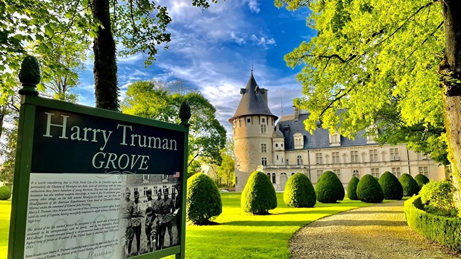 Découvrez l'espace HARRY TRUMAN au château de Montigny-sur-Aube