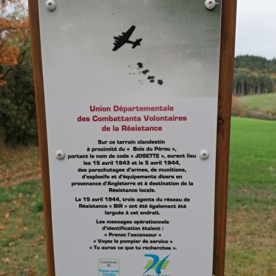 Lieu de parachutage - Seconde Guerre mondiale