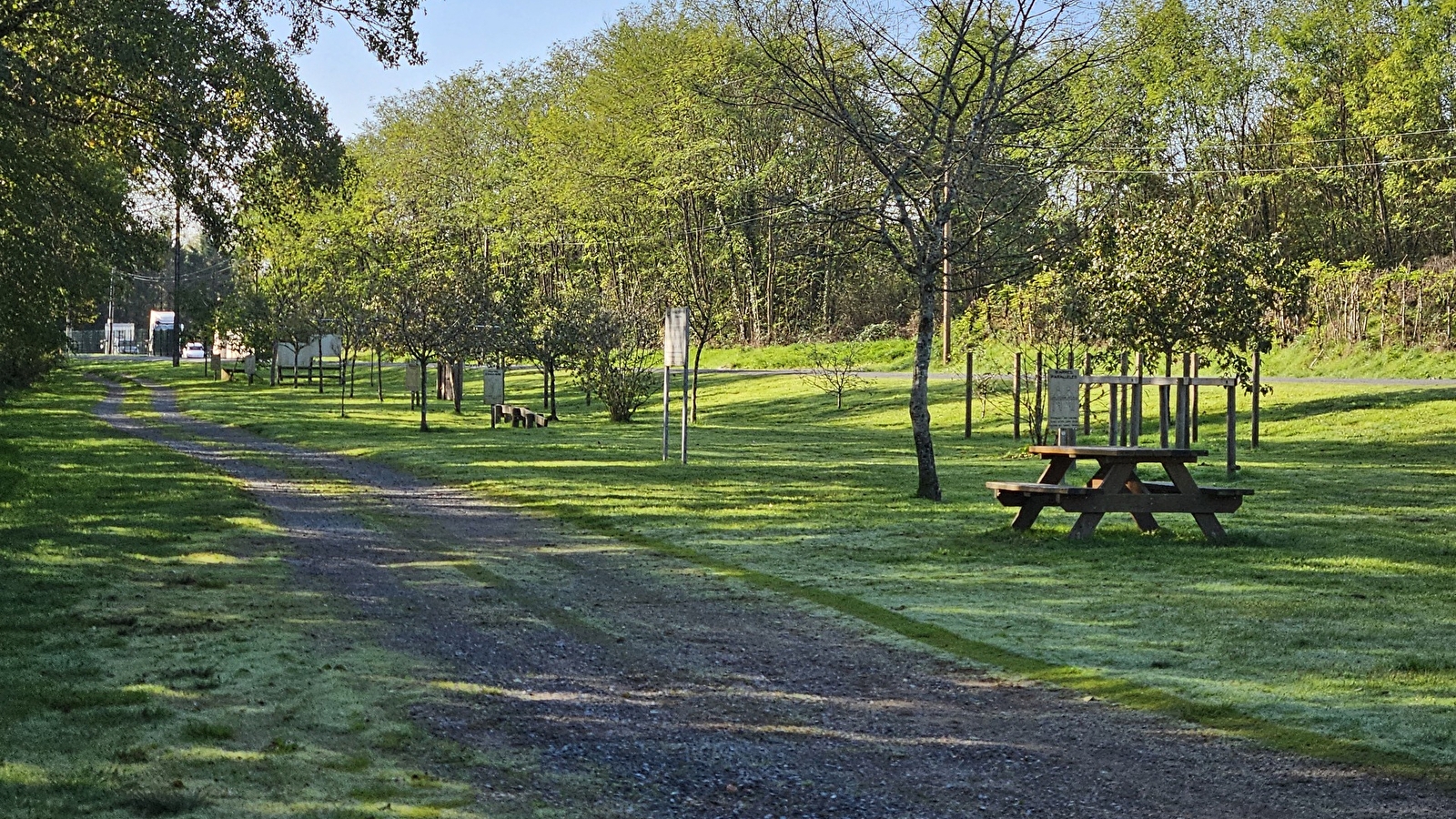 Aire de pique nique et de parcours santé