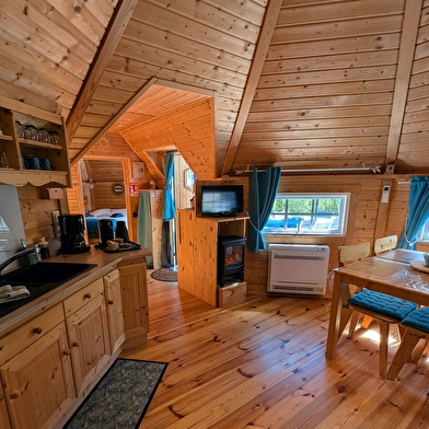 Les 4 hébergements et son parc