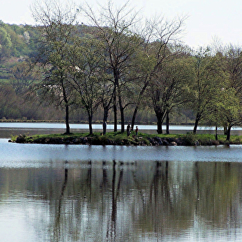 Tour du lac de Chamboux - SAINT-MARTIN-DE-LA-MER