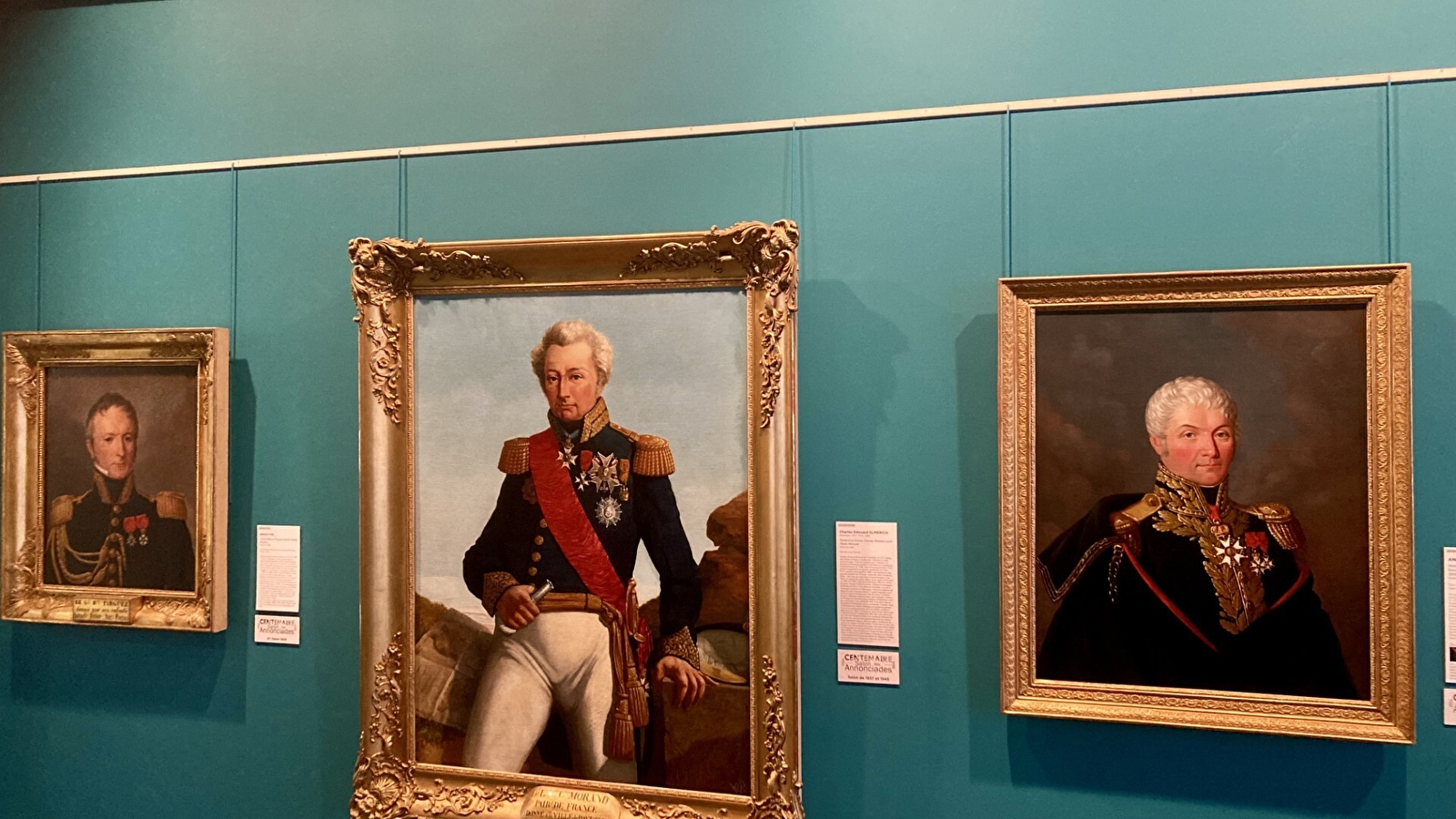 Exposition - Présentation des portraits de militaires restaurés