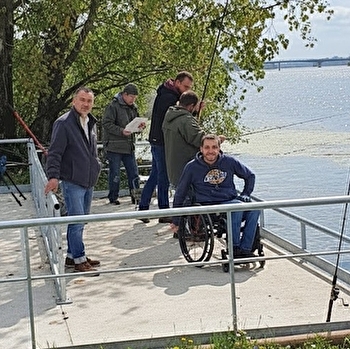 Ponton de pêche PMR - GIGNY-SUR-SAONE