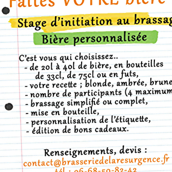 Brasserie de la Résurgence - BEZE