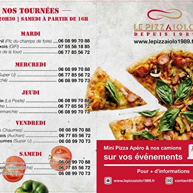 Le Pizzaiolo depuis 1989 - Vitteaux