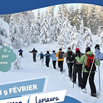 Balade en raquettes pour découvrir le Haut-Jura en hiver - LAMOURA