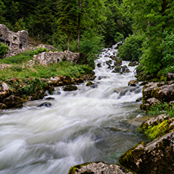 Cascade et reculée de la Frasnée - LA FRASNEE