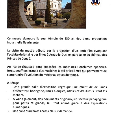 Exposition - Musée de la Lime