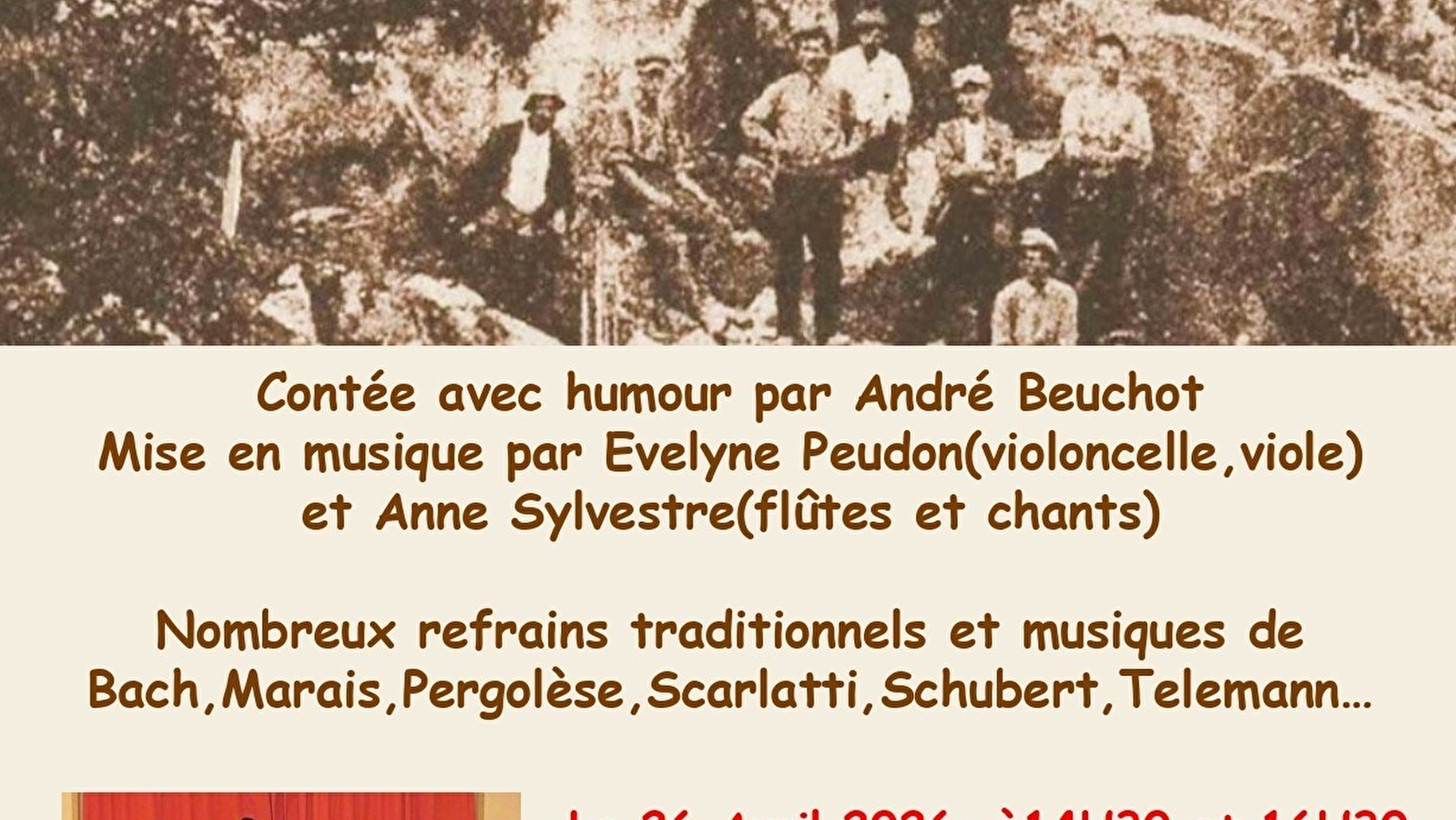 Spectacle 'Enfants de Carriers'