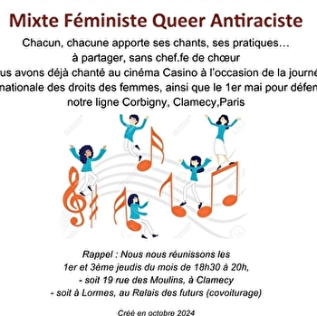 Coopérative des savoirs - Chorale militante chants de luttes - CLAMECY